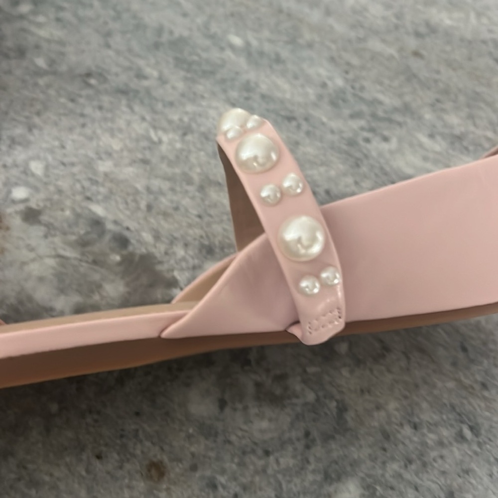 NIB. Copper Key rose pink “Dottie” flat mule 8.5 Wide - Picture 2 of 4